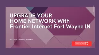 Frontier Internet Fort Wayne IN