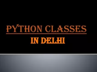 python classes