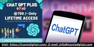 ChatGPT Plus Infinite AI Support for Lifetime Subscription- IconixDigital