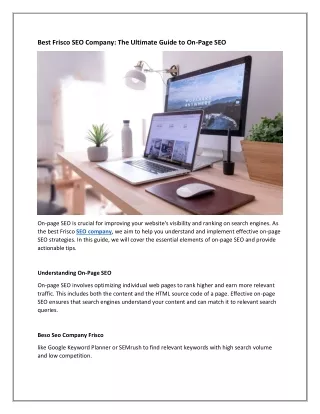 best frisco seo company the ultimate guide