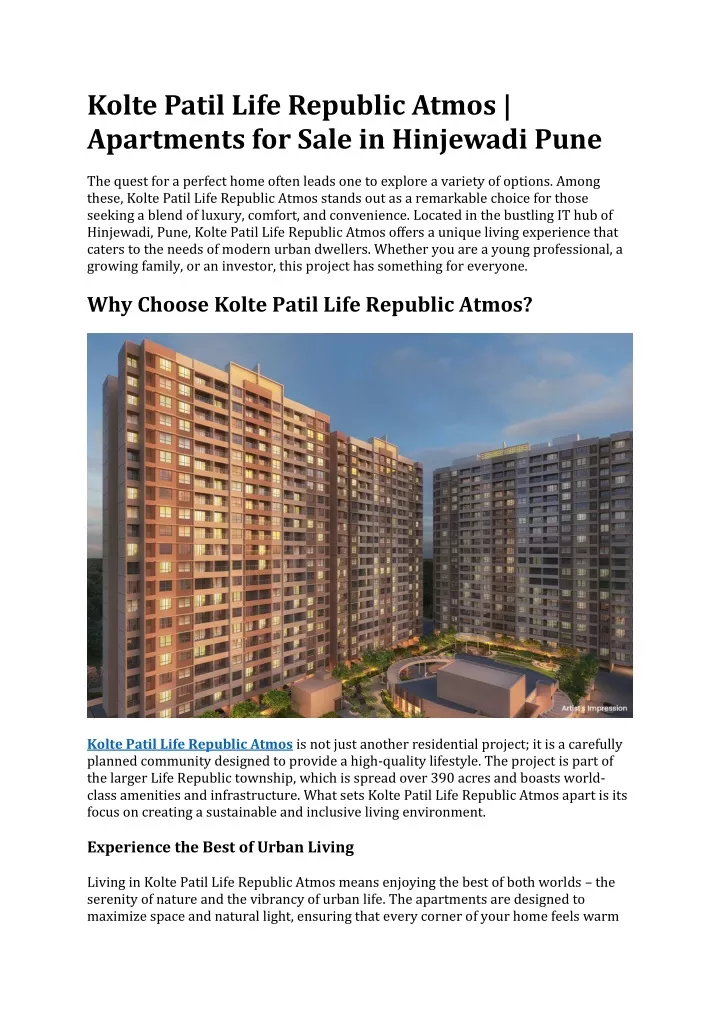 kolte patil life republic atmos apartments