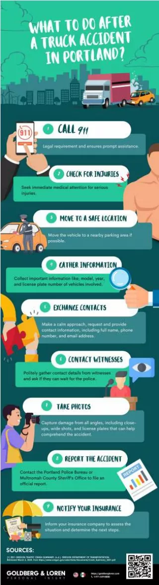 TRUCK ACCIDENT STEPS ENG
