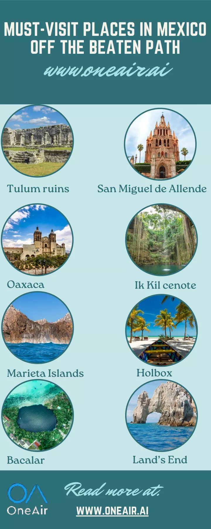 must visit places in mexico off the beaten path