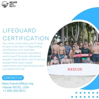 Lifeguard Certification