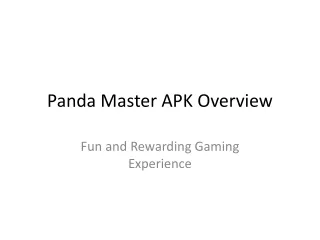 panda master apk overview