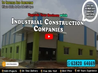 Industrial Building In Madurai