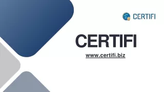 certifi www certifi biz