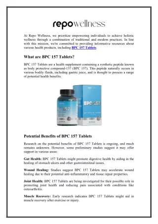 Best BPC 157 Supplements: Enhance Recovery & Wellness with These Top Picks