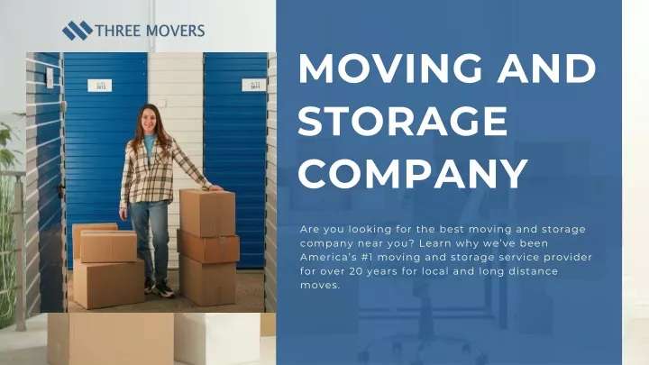 moving and storage company