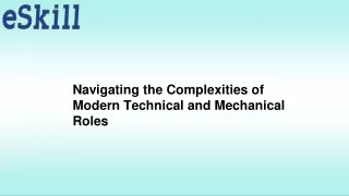 Navigating the Complexities of Modern Technical and Mechanical Roles