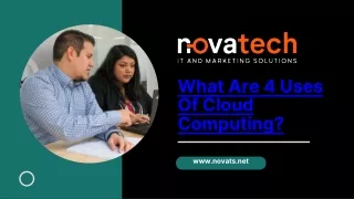 What Are 4 Uses Of Cloud Computing