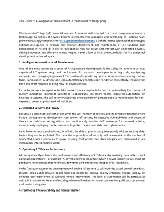 the future of ai augmented development