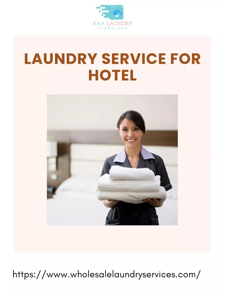 laundry service for hotel