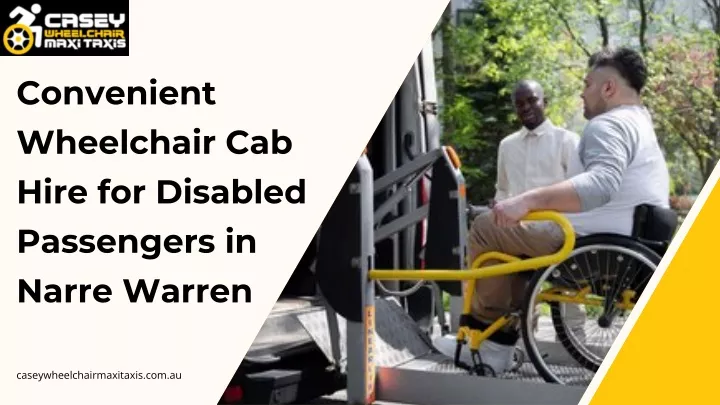 convenient wheelchair cab hire for disabled