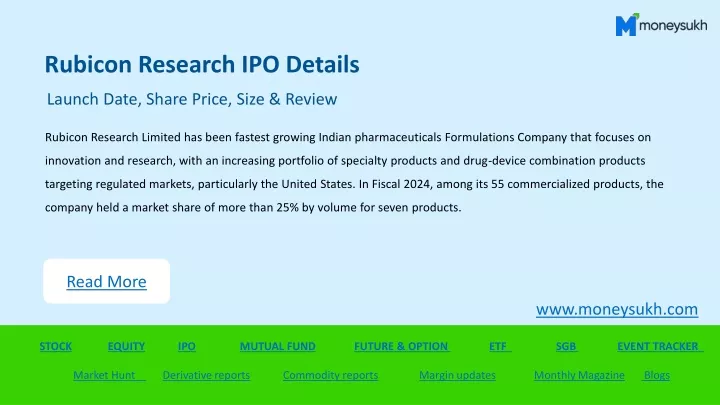 rubicon research ipo details