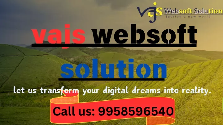 vajs websoft solution let us transform your