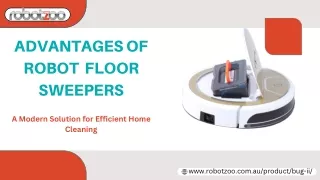 Know The Advantages of Robot Floor Sweepers | Shop Now