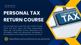 personal tax return course