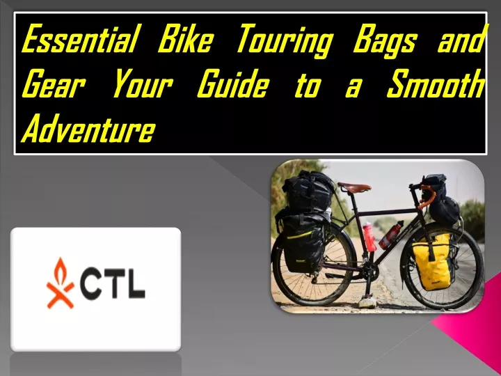 essential bike touring bags and gear your guide