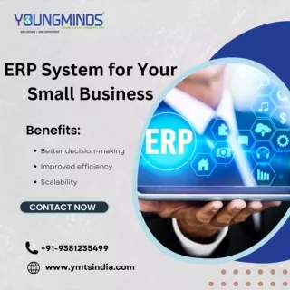 Benefits of Using an ERP System for Your Small Business-YMTS