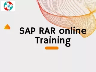 sap rar online training