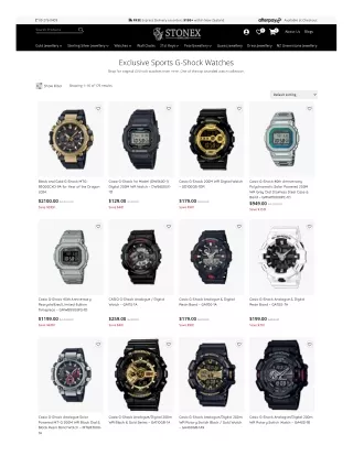 Casio G-Shock watches - Stonex Jewellers