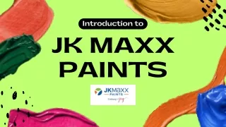 Discover Stunning Interior Paint Colors with JK Maxx Paints