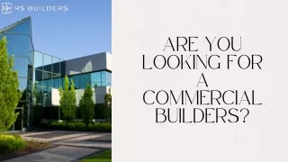 commercial construction builders - RS Builders