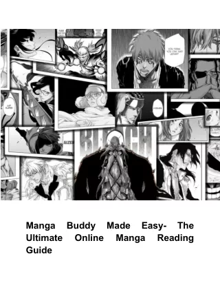 Mangabuddy Made Easy_ The Ultimate Online Manga Reading Guide