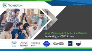 Case Management System Software - Key to Higher CSAT Scores