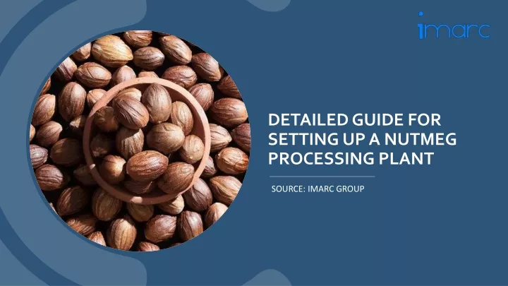 detailed guide for setting up a nutmeg processing