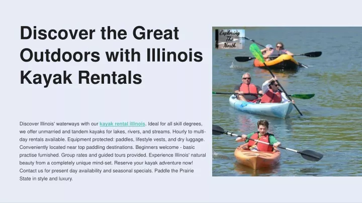 discover the great outdoors with illinois kayak