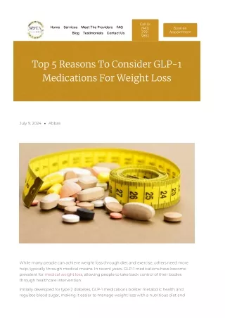 Achieve Lasting Weight Loss with GLP-1 Medications at Sota Wellness