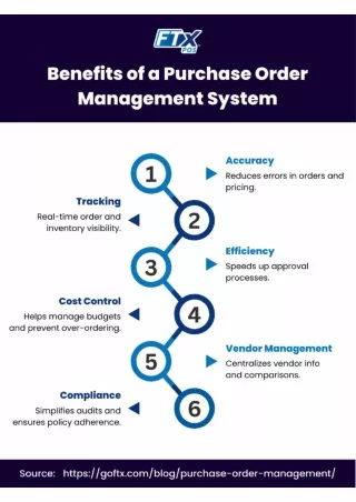 Benefits of a Purchase Order Management System