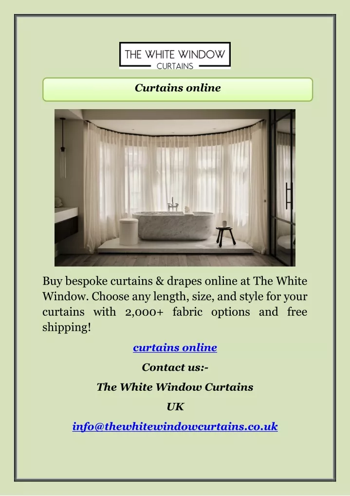 curtains online