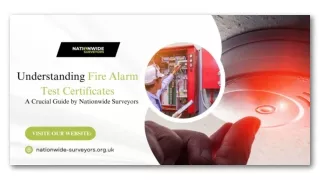 Understanding Fire Alarm Test Certificates A Crucial Guide by Nationwide Surveyors