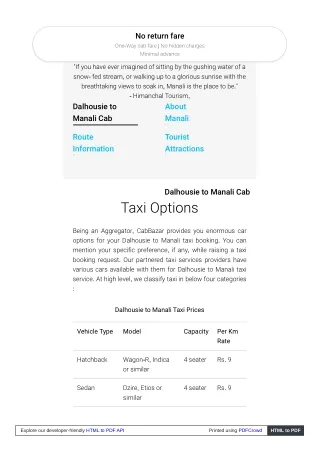no return fare one way cab fare no hidden charges