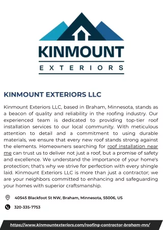 Kinmount Exteriors LLC