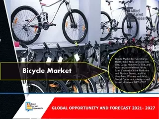 Bicycle Market Size, Share 2021-2027_PPT