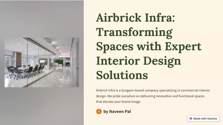 airbrick infra transforming spaces with expert