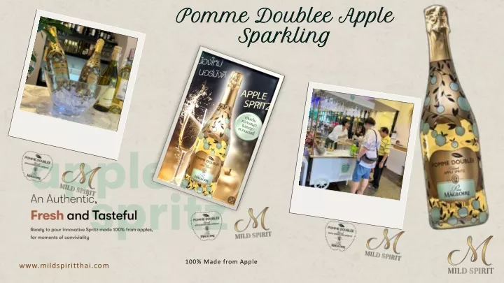 pomme doublee apple sparkling