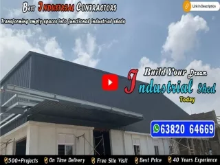 Industrial Construction Company In Erode
