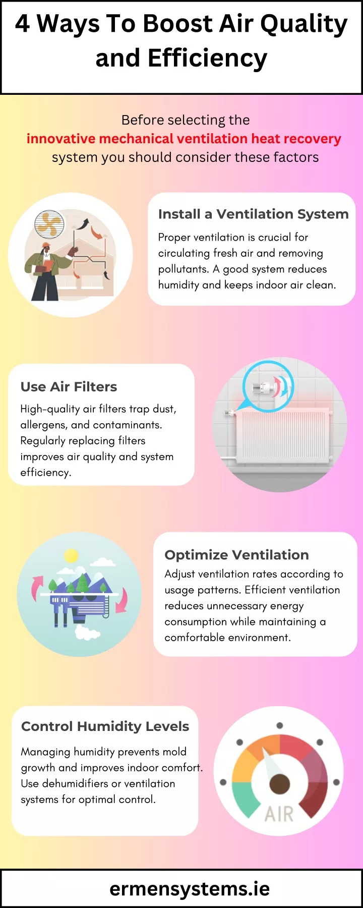 4 ways to boost air quality and efficiency