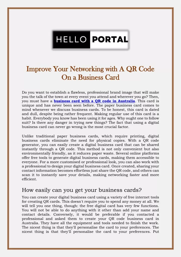 improve improve your networking your networking