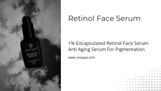 retinol face serum