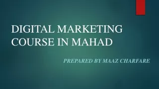 DIGITAL MARKETING IN MAHAD