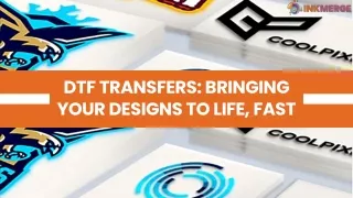 DTF Transfers Bringing Your Designs to Life, Fast!