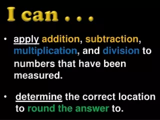 i can