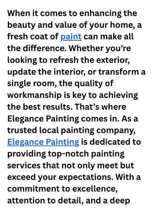 local painters