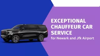 NYC’s Premier Chauffeur Service by Detailed Drivers